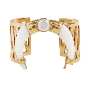 Inlayed Tusk Cuff